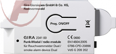 Gira Funkmodul Dual-Rauchwarnmelder Funk-Bus 234100